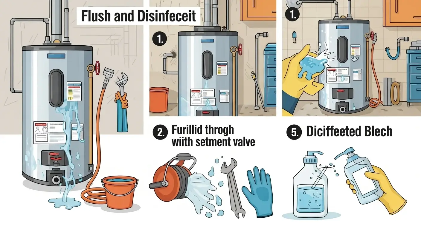 Flush & Disinfect Your Water Heater