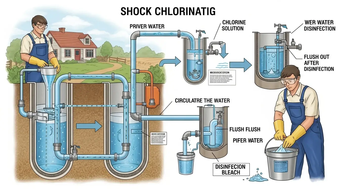 Shock Chlorinate Your Well (For Well Water Users)