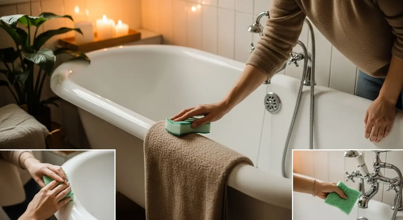 Why Gentle Cleaning is Essential for Your Cast Iron Bathtub