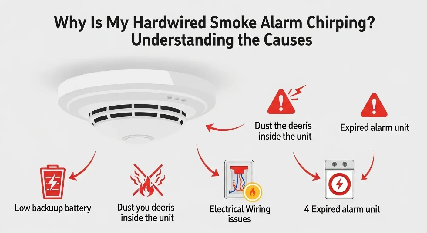 Why Is My Hardwired Smoke Alarm Chirping