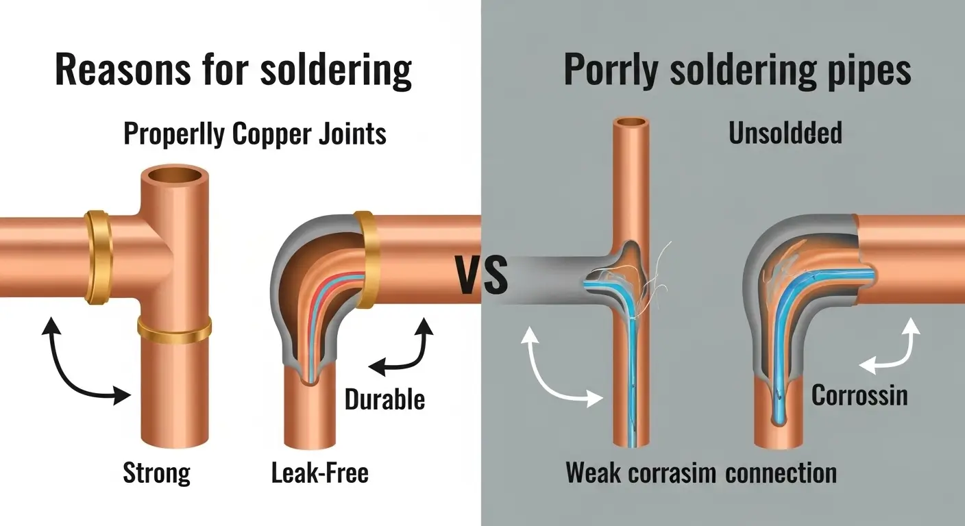 Why Solder Copper Pipes