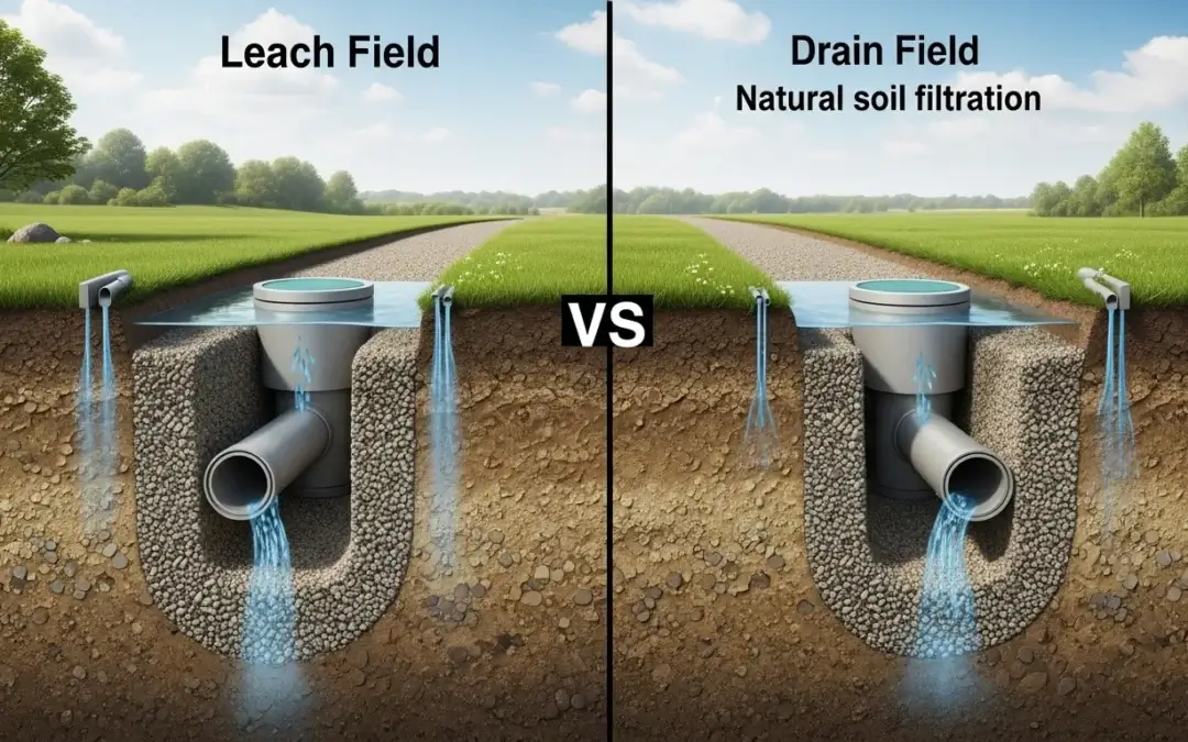 Leach Field vs. Drain Field: Key Differences & Septic System Maintenance
