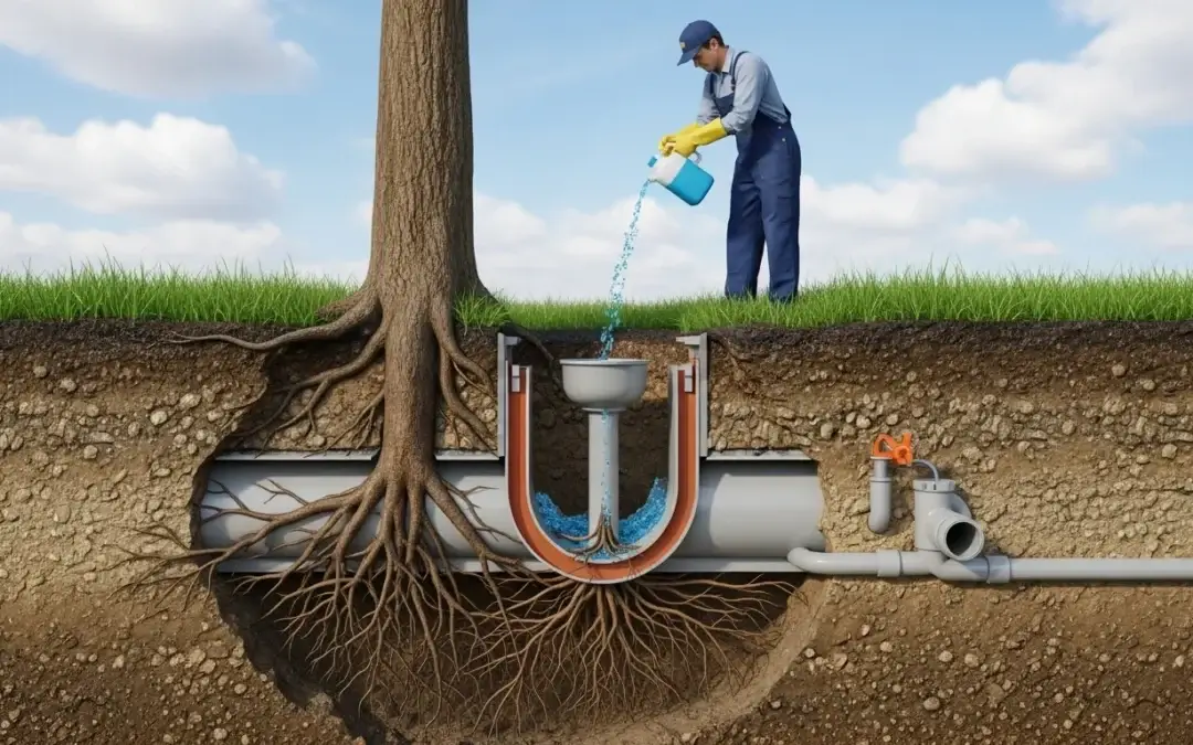 Stop Sewer Clogs: How to Dissolve Tree Roots in Your Plumbing